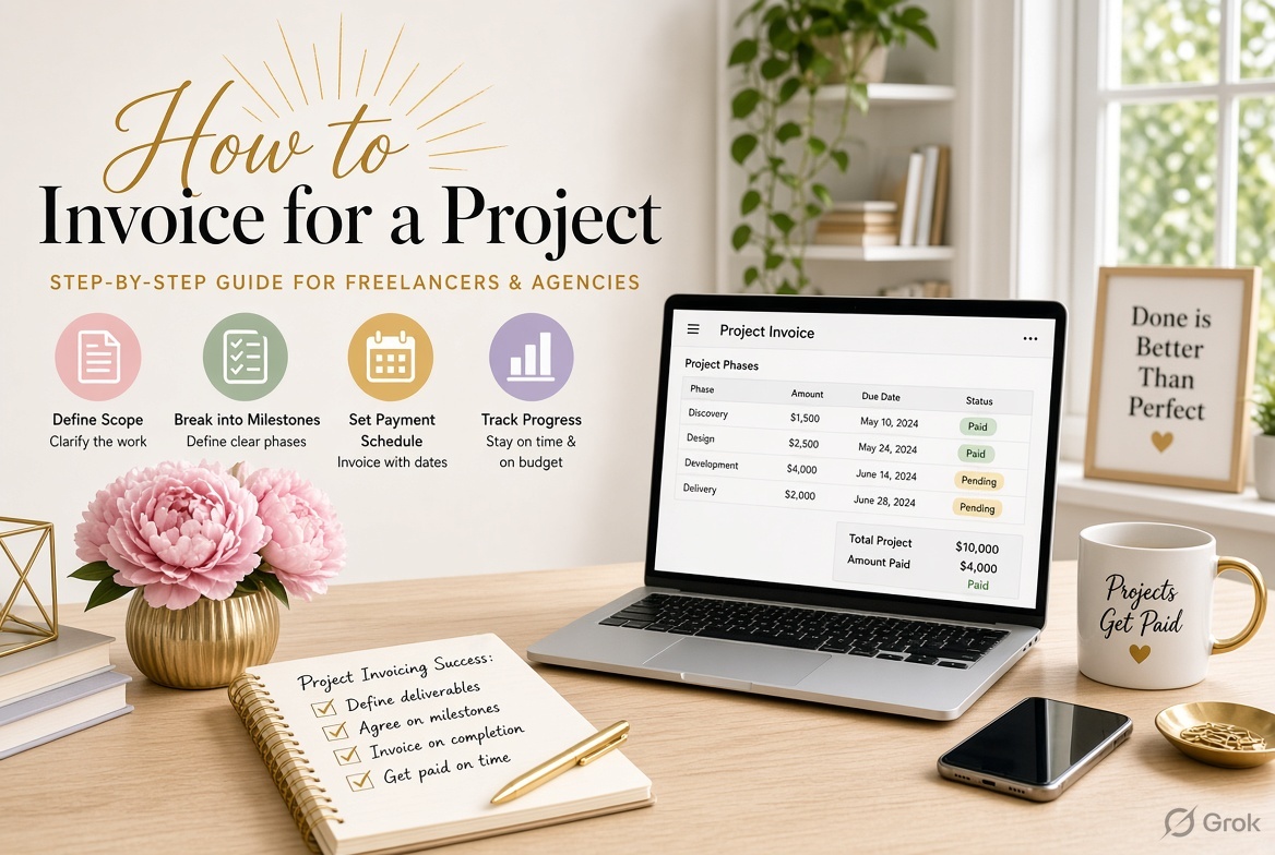 How to Invoice for a Project: Deposits, Milestones, and Final Payments