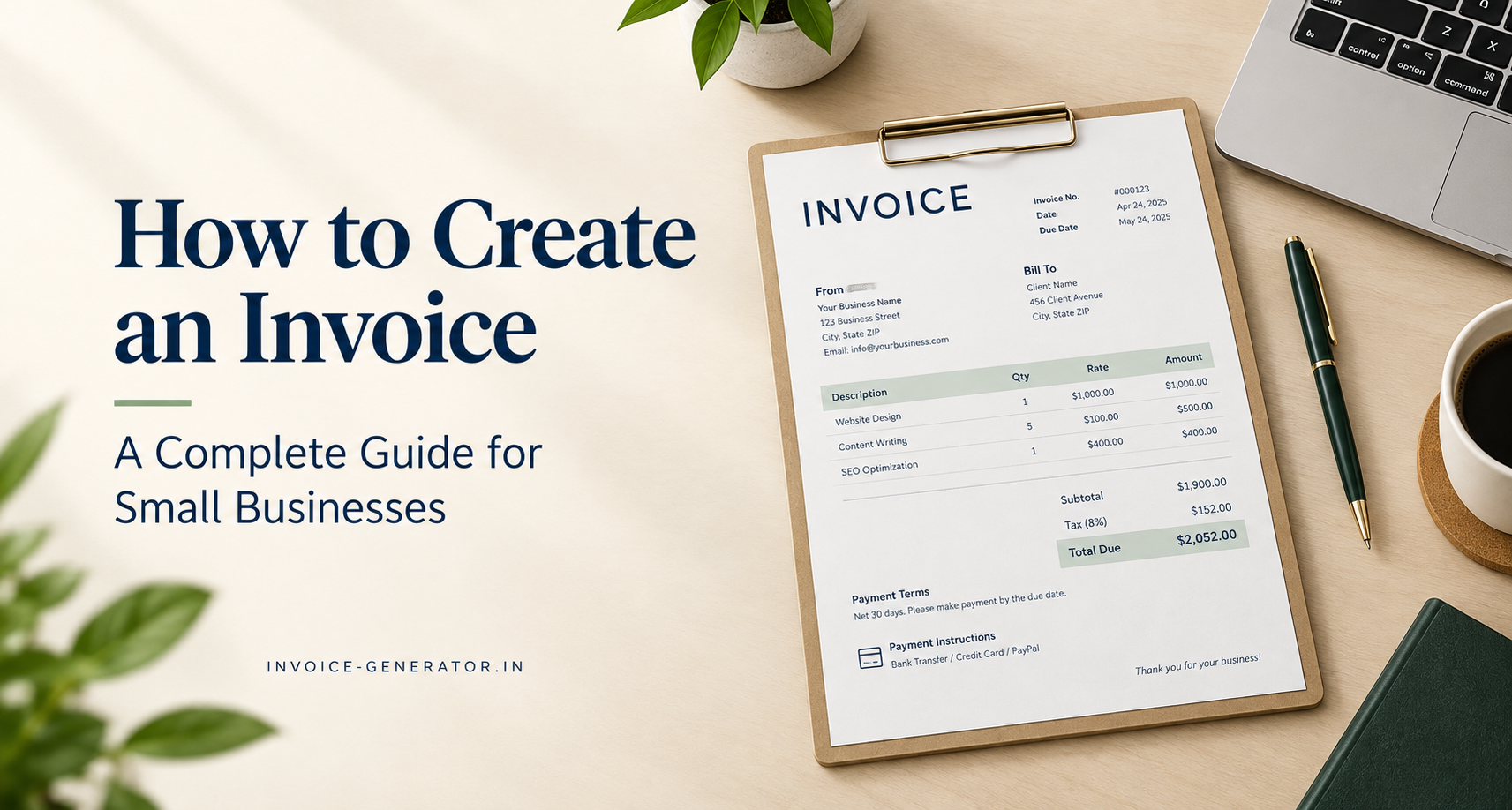 How to Create an Invoice: A Complete Guide for Small Businesses